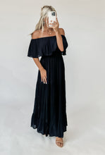 Load image into Gallery viewer, Riley Black Maxi Dress