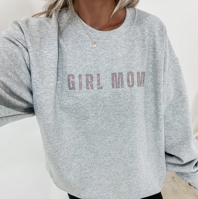 Girl Mom Sweatshirt (gildan TAT 1 week)