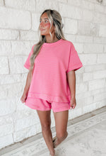 Load image into Gallery viewer, Brooklyn Striped Oversized Short Set
