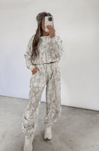 Load image into Gallery viewer, Campfire Nights Camo Printed Hoodie + Jogger Set