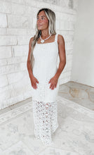 Load image into Gallery viewer, Hannah Creme Crochet Maxi