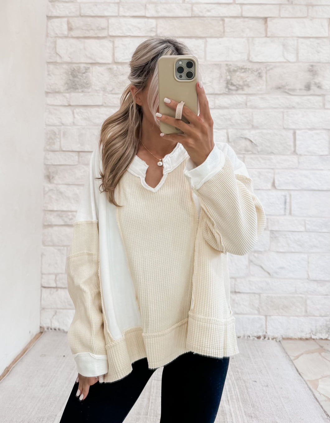 Cuddle Cozy Knit Top