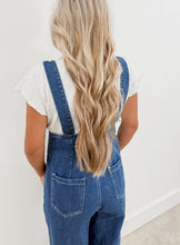 Load image into Gallery viewer, Wide Open Spaces Straight Leg Denim Overalls