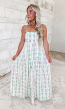 Load image into Gallery viewer, Leave An Impression Floral Bandeau Maxi Dress - Cream