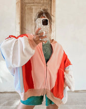 Load image into Gallery viewer, Cool Mood Colorblock Zip Up Jacket