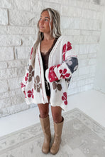 Load image into Gallery viewer, Daisy Oversized Terry Knit Cardigan