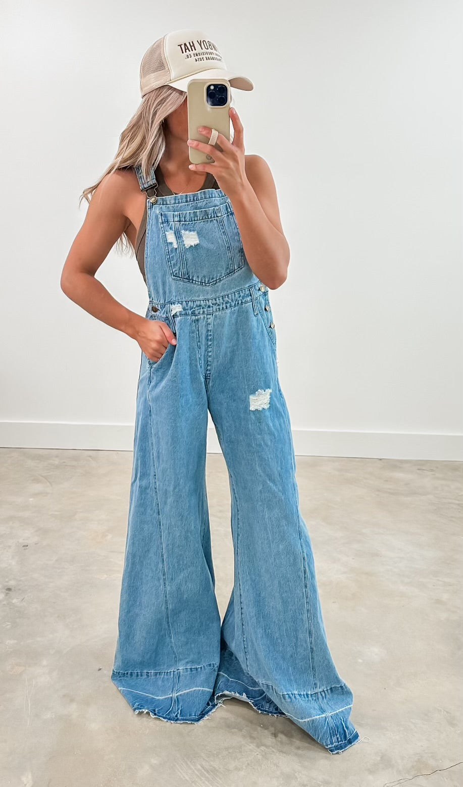 Summer Concert Denim Overalls