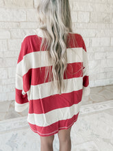 Load image into Gallery viewer, When Is Halftime Oversized Half Zip Pullover Sweatshirt
