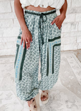 Load image into Gallery viewer, Paige Paisley Gauze Joggers