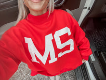Load image into Gallery viewer, Mississippi/MS Reversible Mockneck Sweatshirt