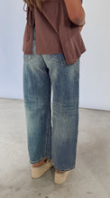 Load image into Gallery viewer, Breaking New Ground Mid Rise Loose Barrel Jeans