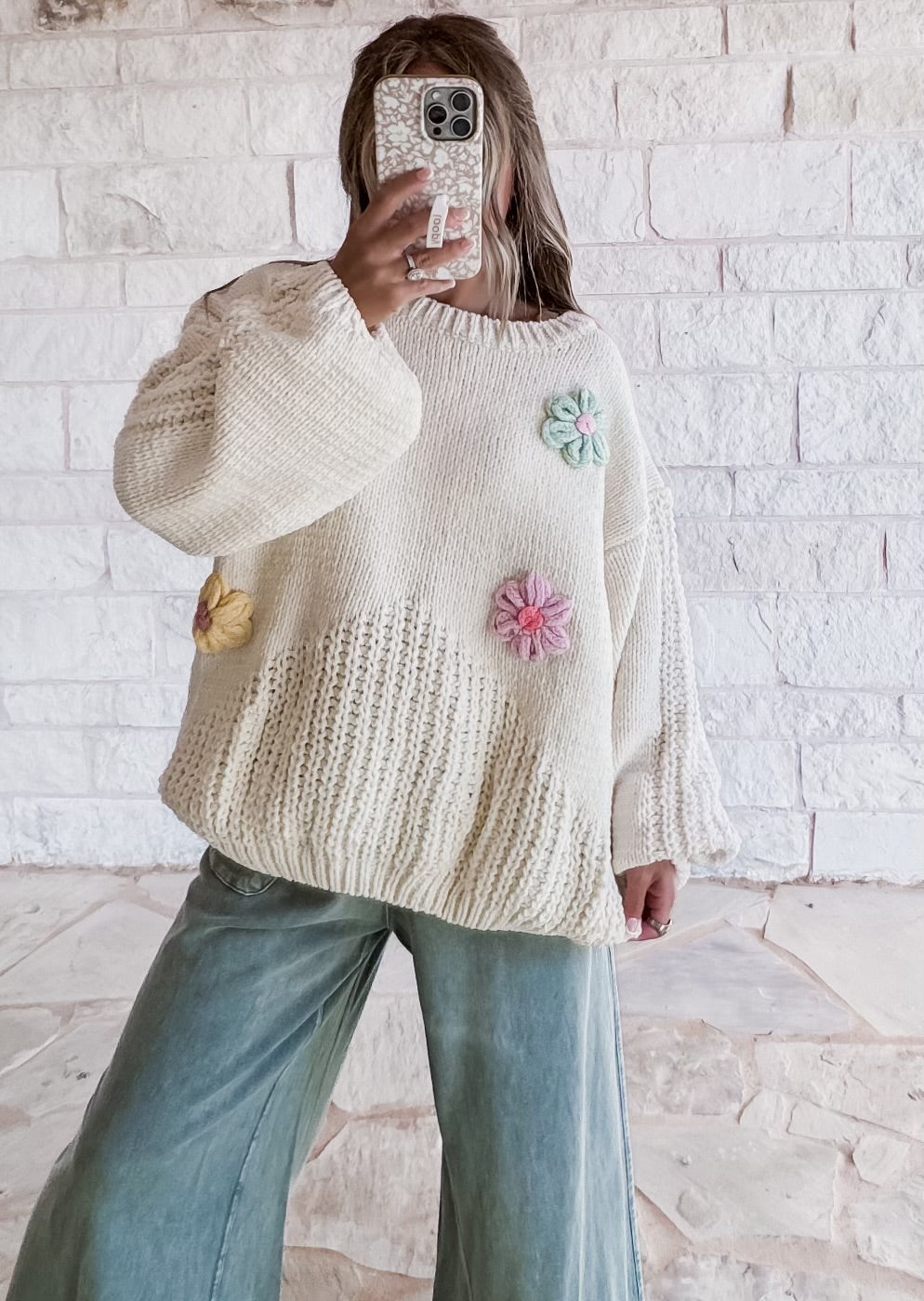 Happy Daze Chunky Sweater