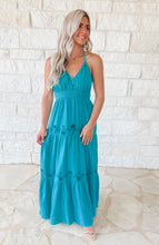 Load image into Gallery viewer, Greece Girl Embroidered Maxi (FINAL SALE)