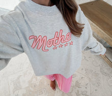 Load image into Gallery viewer, Restock - Mother Star Mockneck Sweatshirt - Pink
