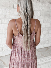 Load image into Gallery viewer, Whispering Winds Floral Button Mini Dress