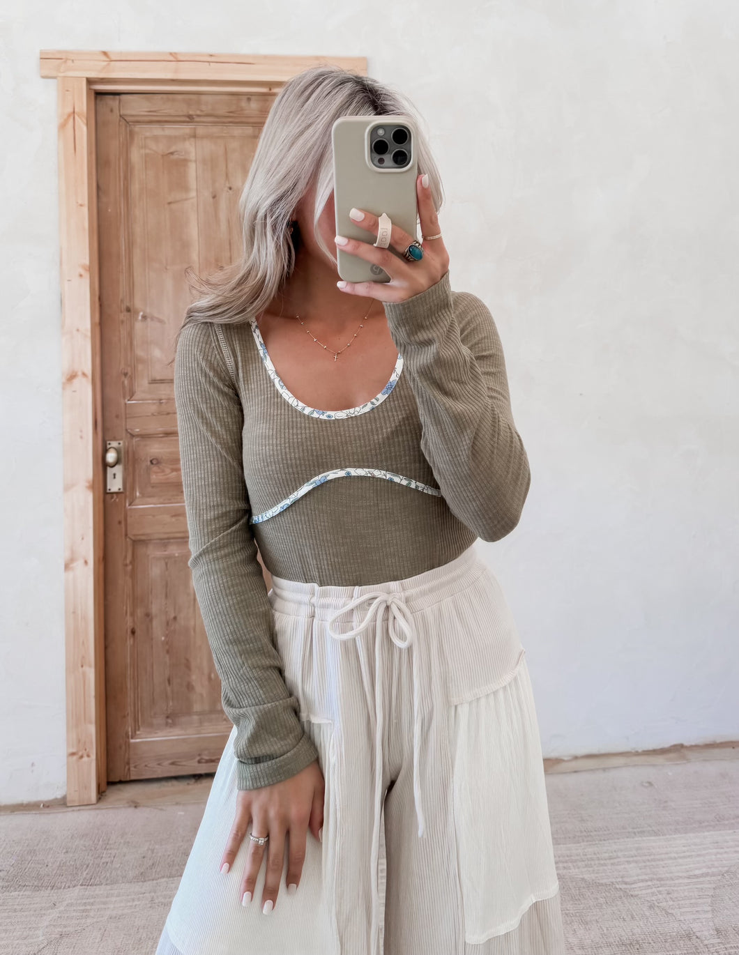 No Doubts Knit Bodysuit