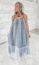 Load image into Gallery viewer, Fiercely Yours Leopard Print Mesh Dress w/ Tulle Hem