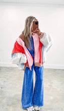 Load image into Gallery viewer, Cool Mood Colorblock Zip Up Jacket