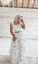 Load image into Gallery viewer, Sweet Serenity Floral Tiered Skirt Set