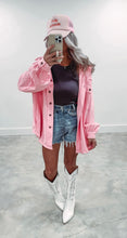 Load image into Gallery viewer, Check The Score Pink Jacket