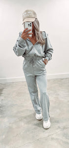 You Know Me Drawstring Jumpsuit