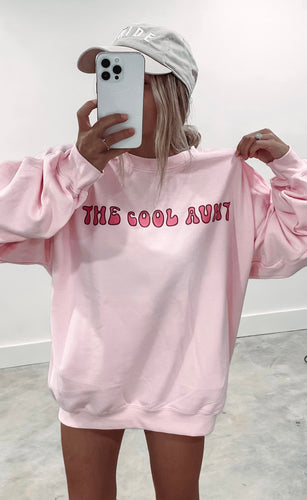 “The cool aunt” Sweatshirt (gilden)
