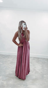 Own The Day Burgundy Maxi