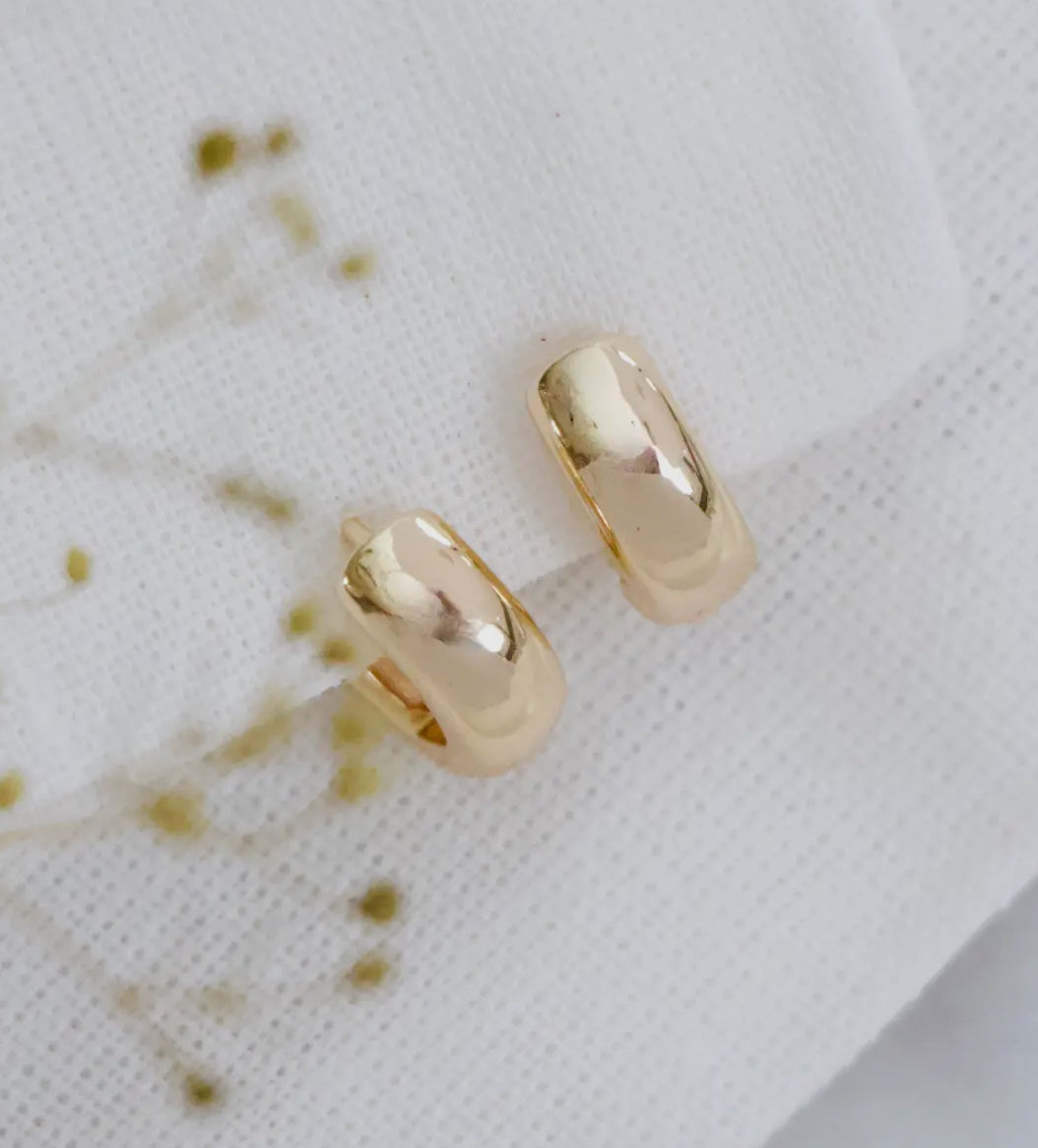 Jamie gold hoop earrings