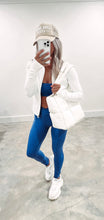 Load image into Gallery viewer, Cecelia 90 Degree White Athletic Jacket