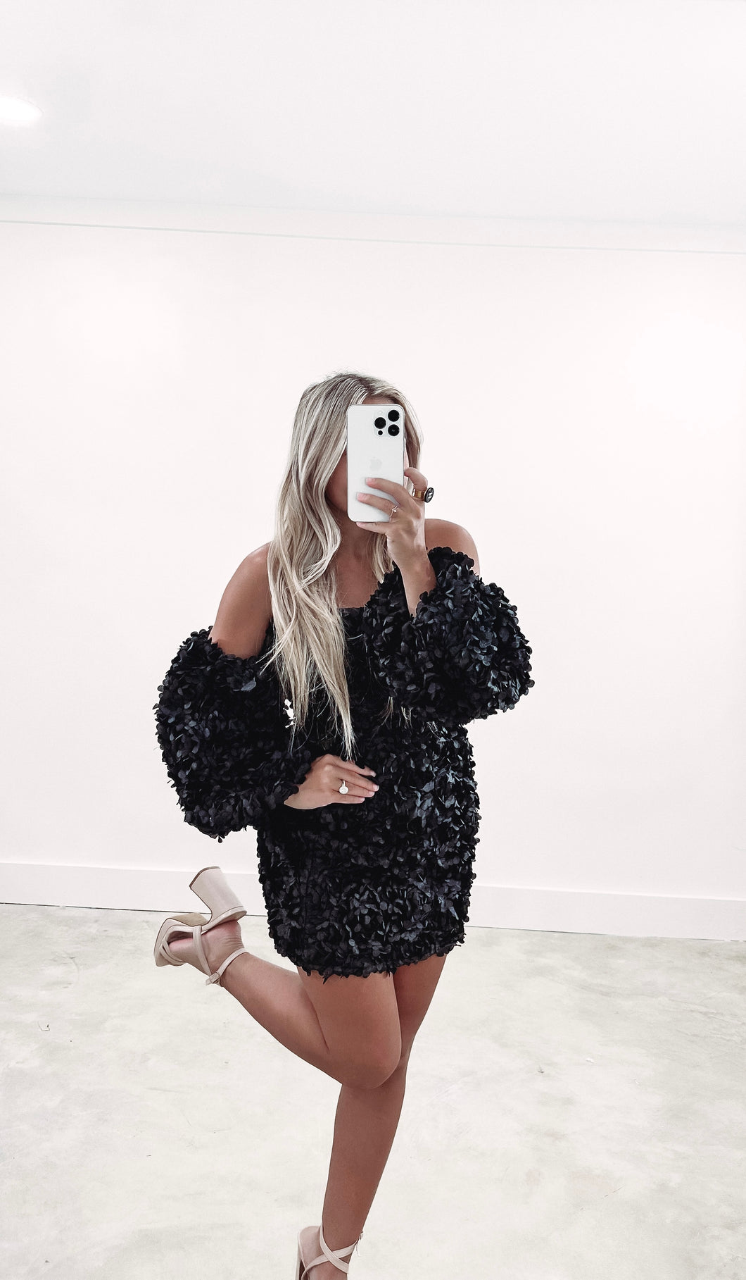 Date Night Black Flower Mini Dress (FINAL SALE) CK Squared Boutique Date Night Black Flower Mini Dress (FINAL SALE) CK Squared Boutique