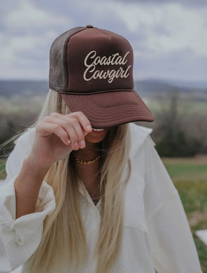Coastal Cowgirl trucker hat