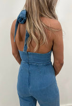 Load image into Gallery viewer, Something To Talk About Denim Jumpsuit