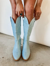 Load image into Gallery viewer, Adel Blue Western Boots