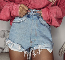 Load image into Gallery viewer, Upcycled Vintage Levi Denim Shorts - Original
