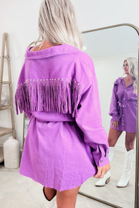 Game On Purple Dress