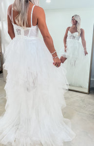 Bride To Be tulle Maxi Dress