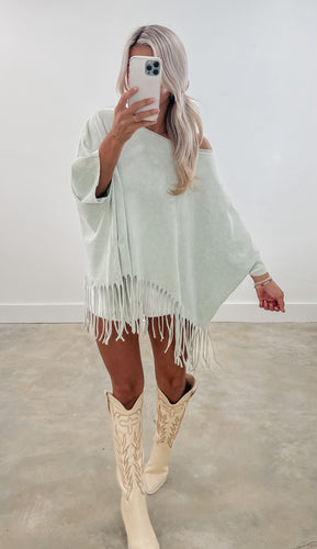 Oversized Wash Knit Top
