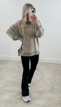 Load image into Gallery viewer, Cutest Look Mocha Casual Sweatshirt