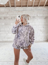 Load image into Gallery viewer, Keep It Authentic Camo Hoodie + Short Set