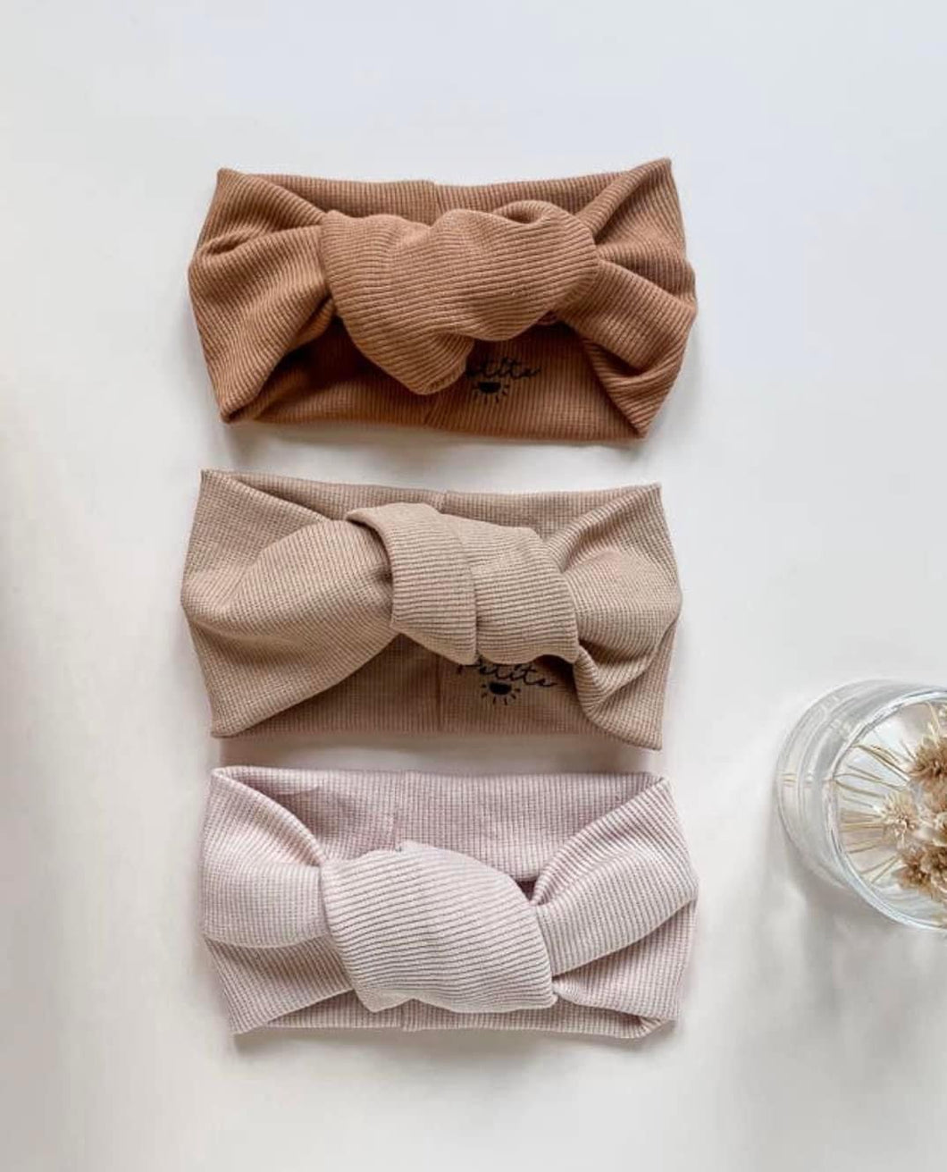 Mia Blush Knot Headband