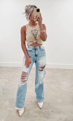 Dangerous View Wide Leg Jeans (FINAL SALE)