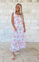 Load image into Gallery viewer, Villa Garden Floral Midi Dress (FINAL SALE)