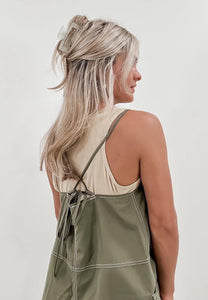 Ella Olive Overall Romper