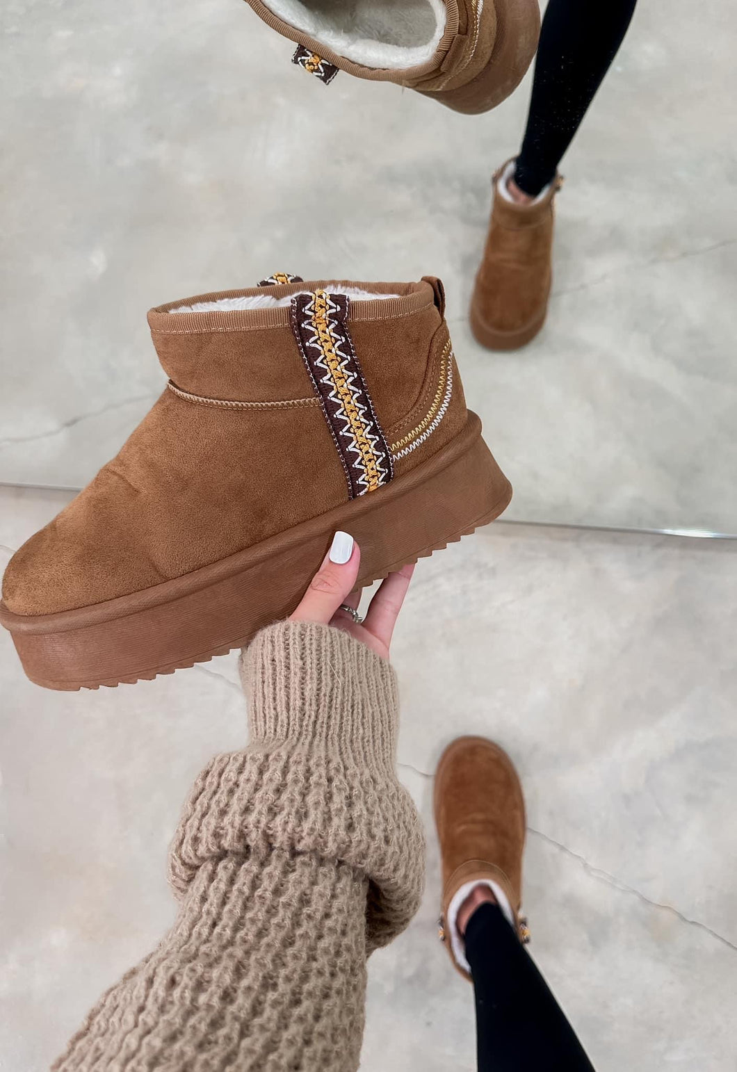 Boulder Babe Ultra Mini Ankle Boots