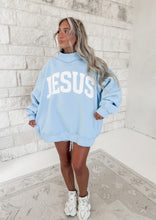 Load image into Gallery viewer, Jesus Mock Neck Sweatshirt