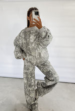 Load image into Gallery viewer, Off The Grid Faded Camo Mock Neck Sweatshirt