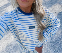 Load image into Gallery viewer, CK Squared Originals Striped Long Sleeve &amp; Short Set