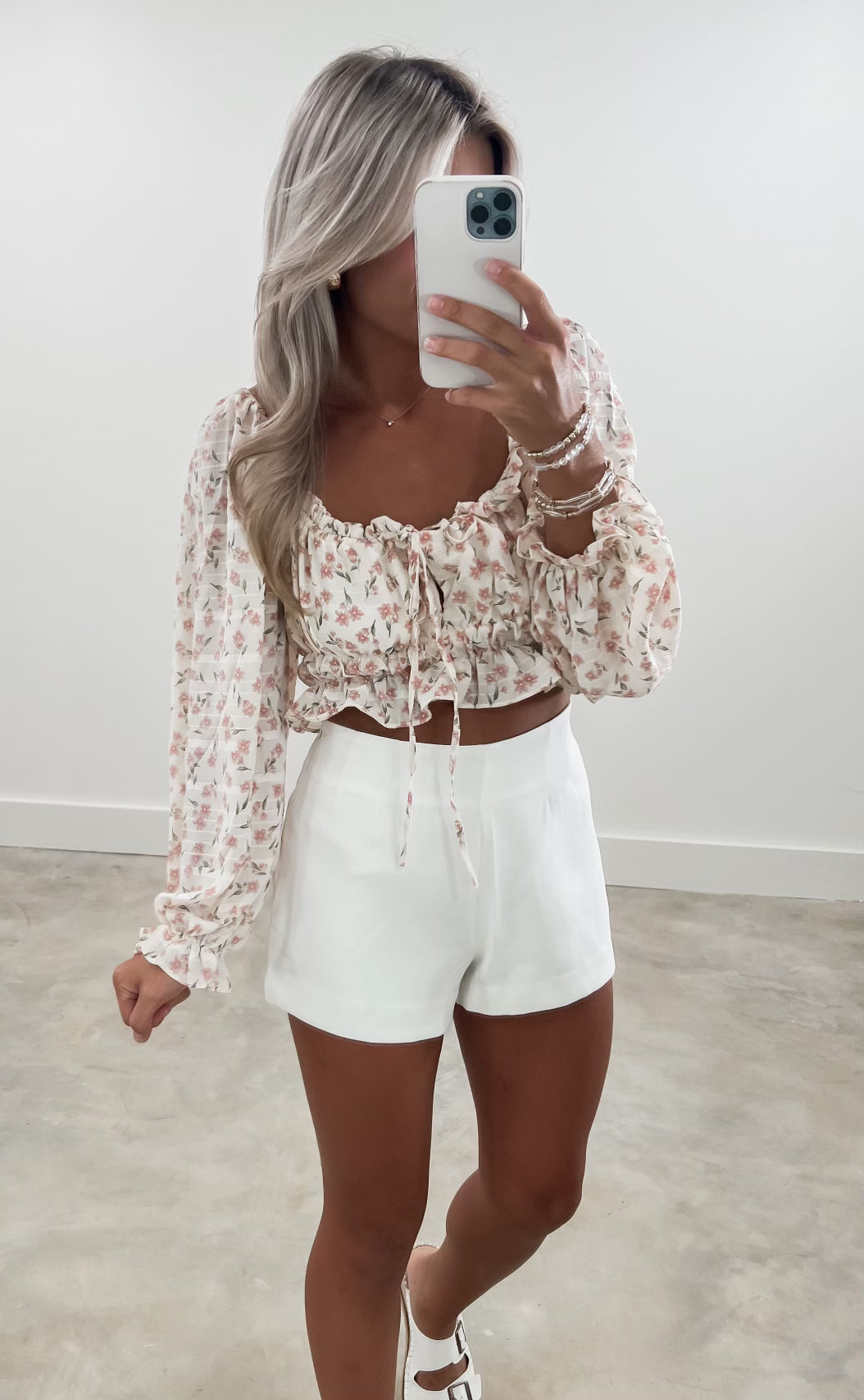 Happy Girl Floral Top