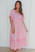 Load image into Gallery viewer, Free Spirit Pink Maxi Dress