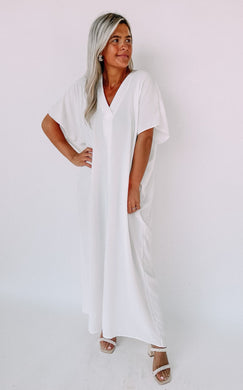 Free Spirit White Jumpsuit (FINAL SALE)